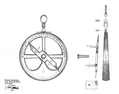 Artifact Drawing - Astrolabe